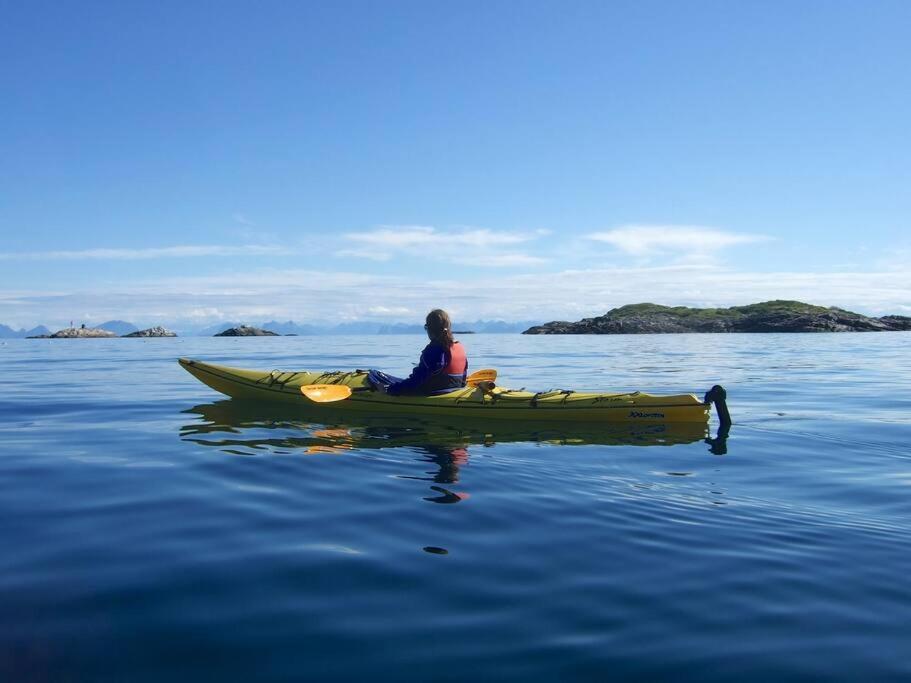 Charming House By The Sea, Lofoten! Laupstad Ngoại thất bức ảnh
